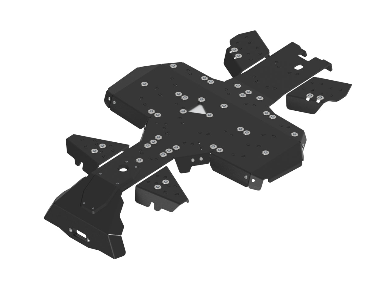 Kit plaques de protection plastique pour quad CFORCE 600 (2020+), CFORCE 625 (-2022) (plastic) – protection châssis complète, robuste et durable