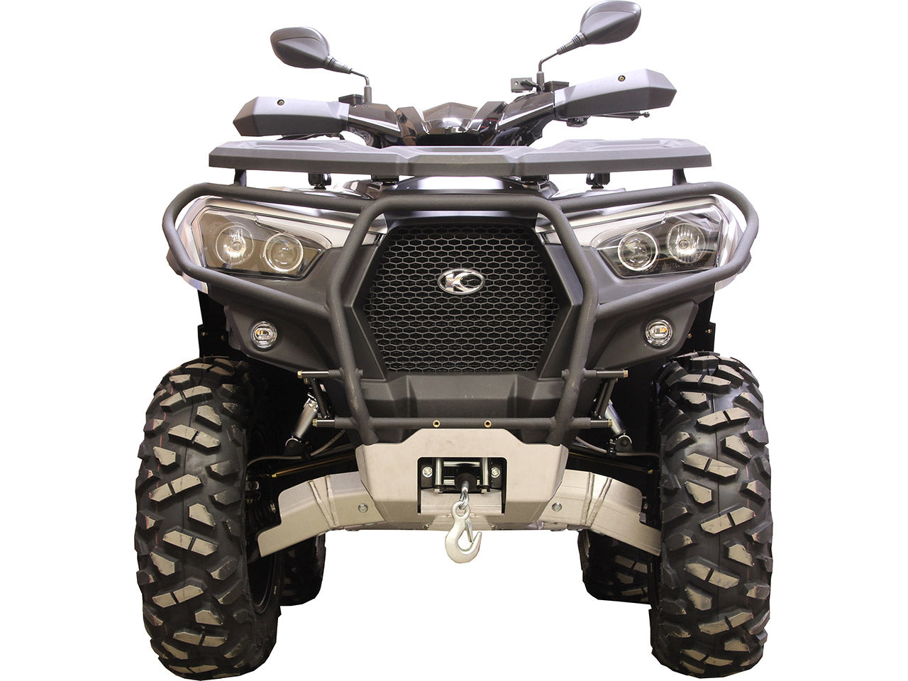 Kit plaques de protection aluminium pour quad MXU 700 (2020+) (aluminium) – protection châssis complète, robuste et durable