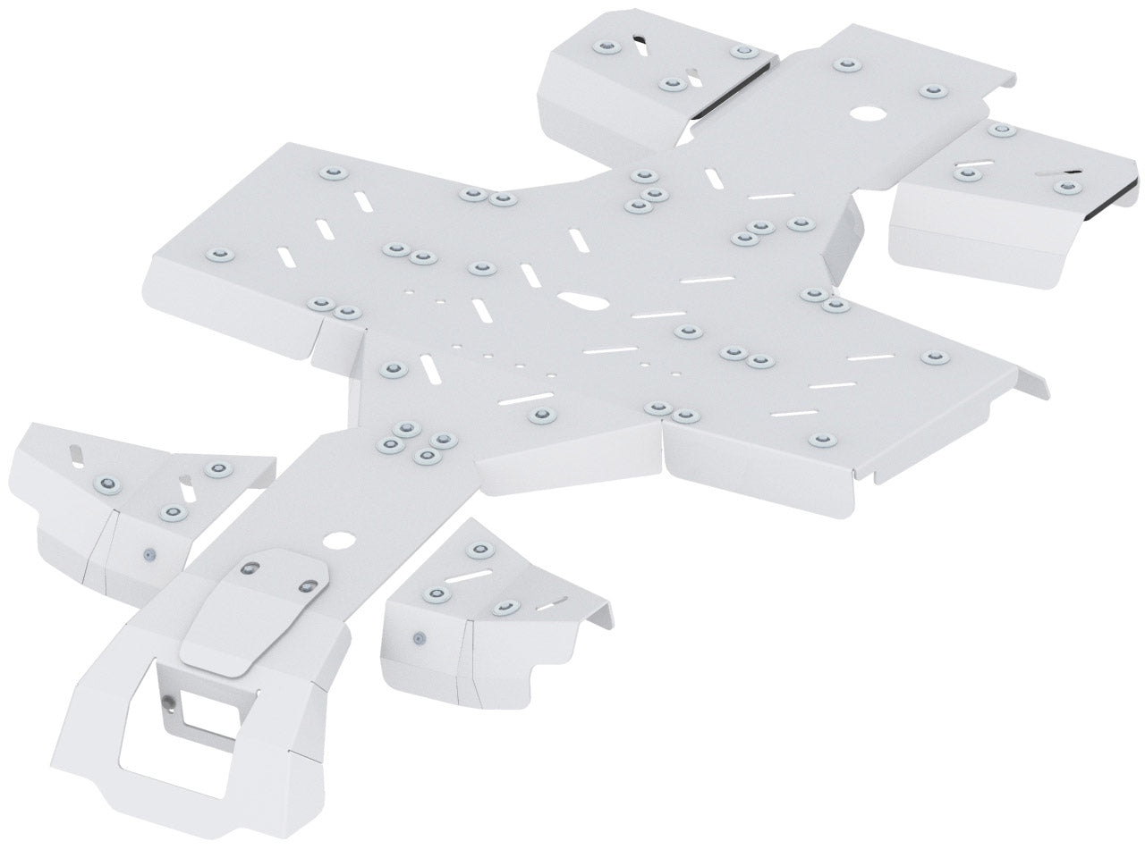 Kit plaques de protection aluminium pour quad MXU 700 (2020+) (aluminium) – protection châssis complète, robuste et durable