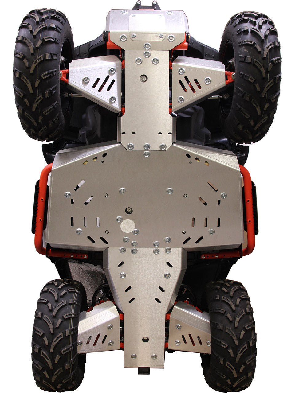 Kit plaques de protection aluminium pour quad Snarler AT6 L (aluminium) – protection châssis complète, robuste et durable