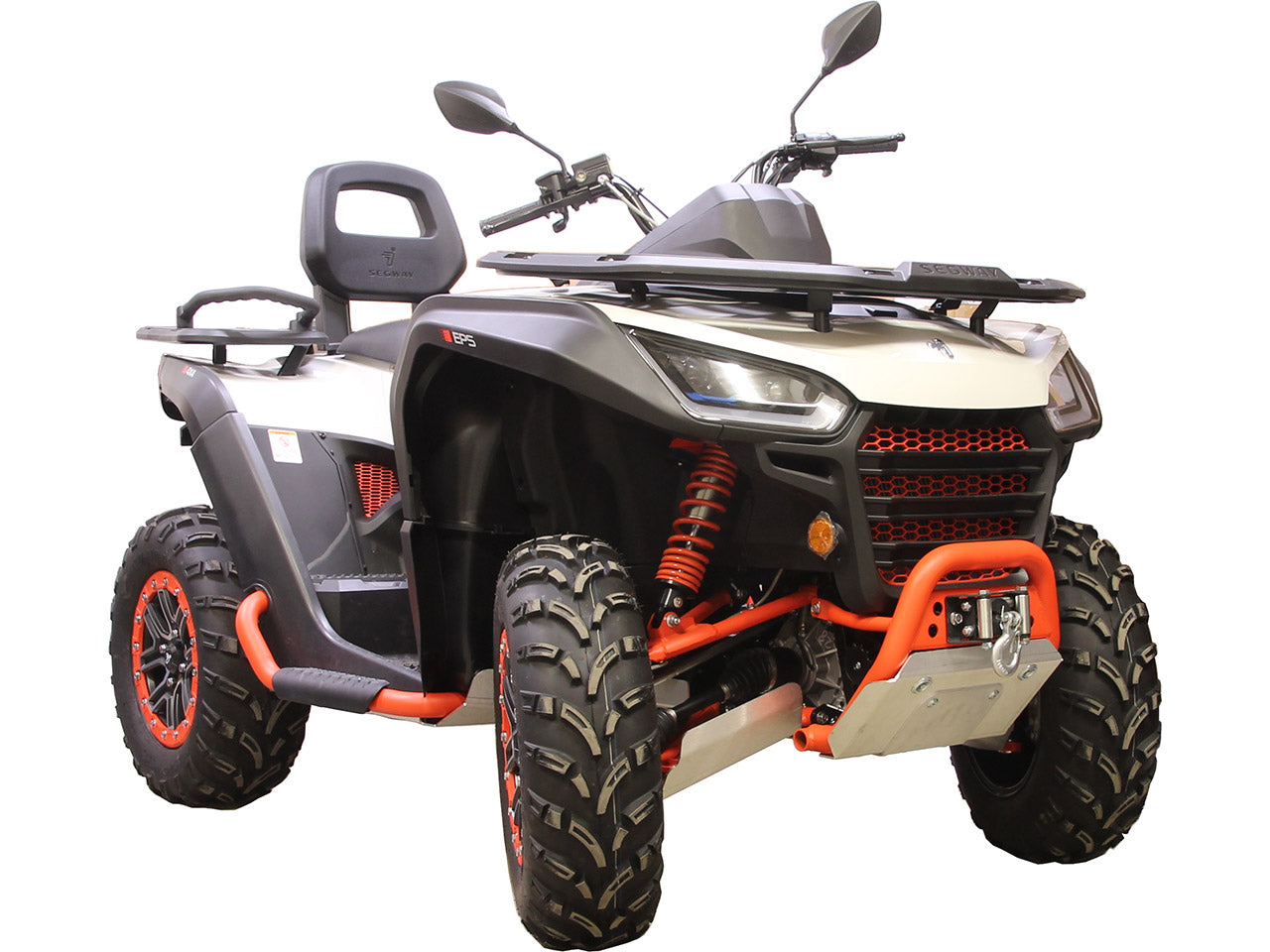 Kit plaques de protection aluminium pour quad Snarler AT6 L (aluminium) – protection châssis complète, robuste et durable