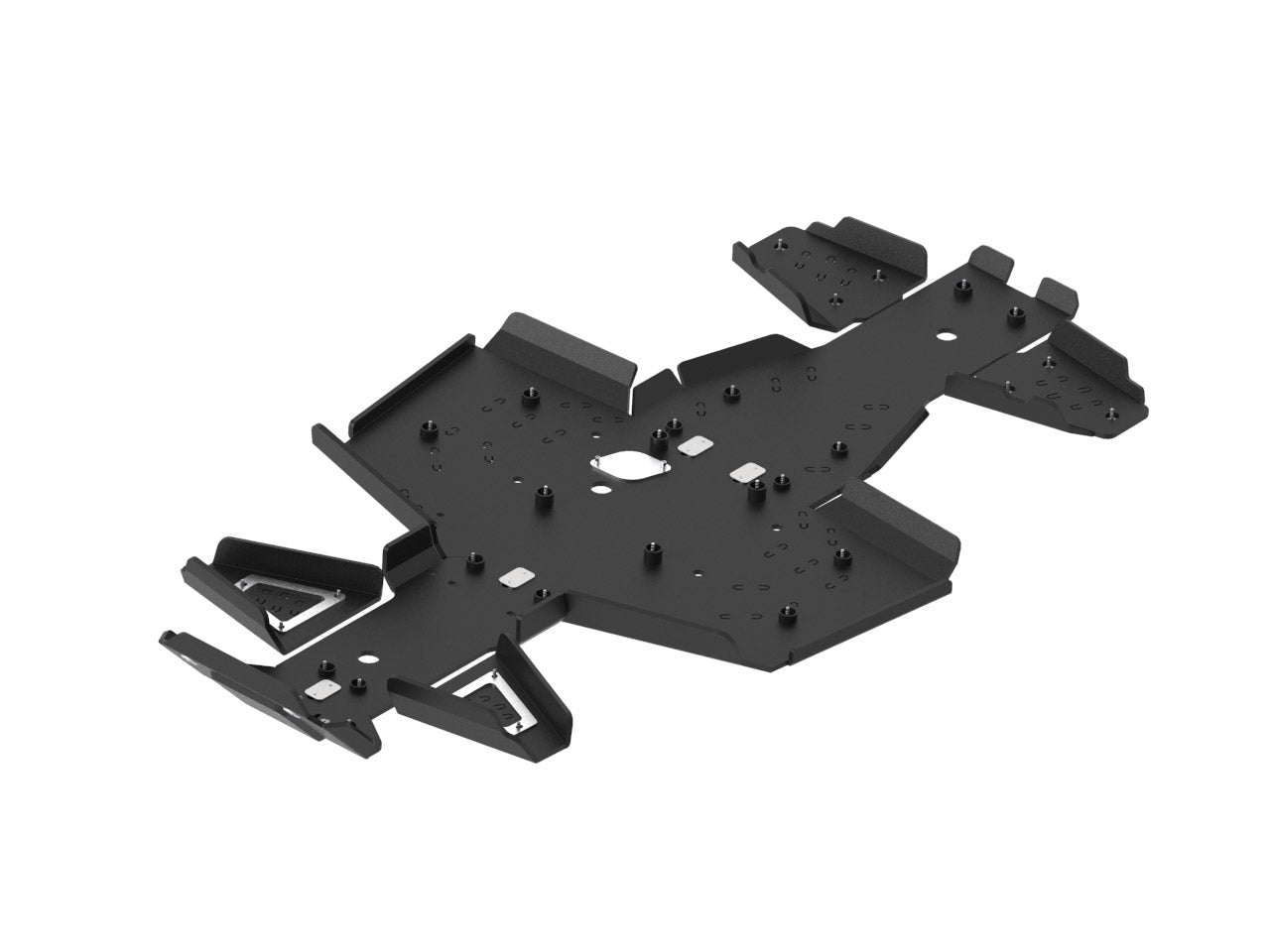 Kit plaques de protection plastique pour quad Snarler AT6 L (HDPE plastic) – protection châssis complète, robuste et durable
