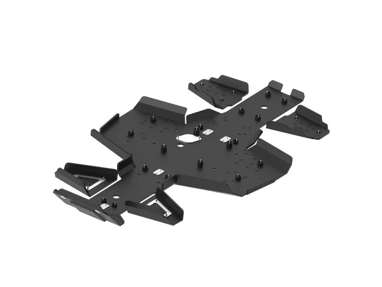 Kit plaques de protection plastique pour quad Snarler AT6 S (plastic) – protection châssis complète, robuste et durable