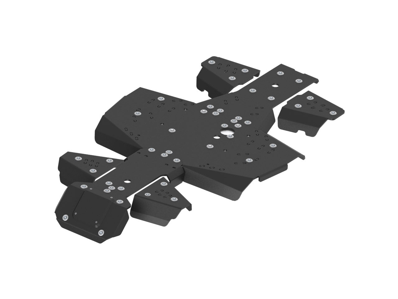 Kit plaques de protection plastique pour quad Snarler AT6 S (plastic) – protection châssis complète, robuste et durable