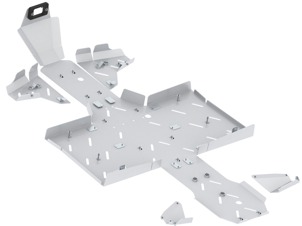 Kit plaques de protection aluminium pour quad Pathcross 1000 L, Pathcross 650 L, Pathcross 850 L (aluminium) – protection châssis complète, robuste et durable