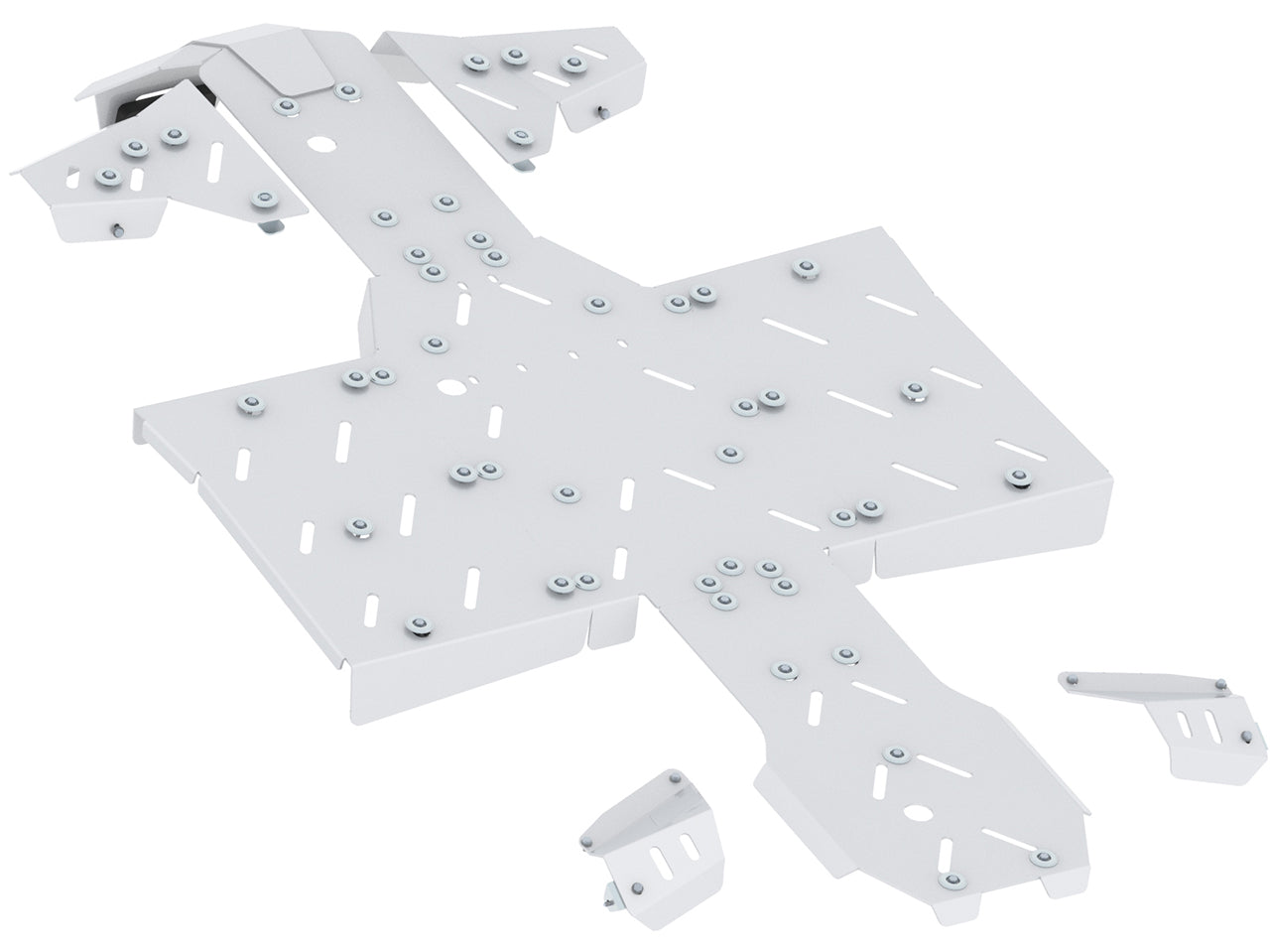 Kit plaques de protection aluminium pour quad Pathcross 1000 L, Pathcross 650 L, Pathcross 850 L (aluminium) – protection châssis complète, robuste et durable