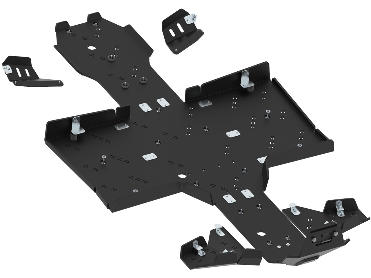 Kit plaques de protection plastique pour quad Pathcross 1000 L, Pathcross 650 L, Pathcross 850 L (plastic) – protection châssis complète, robuste et durable