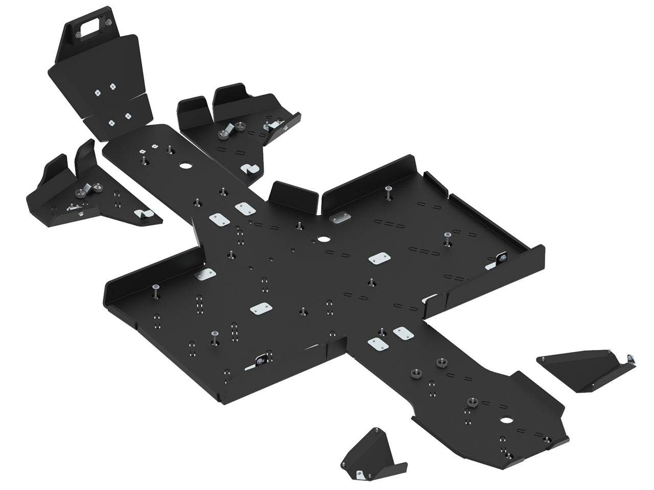 Kit plaques de protection plastique pour quad Pathcross 1000 L, Pathcross 650 L, Pathcross 850 L (plastic) – protection châssis complète, robuste et durable