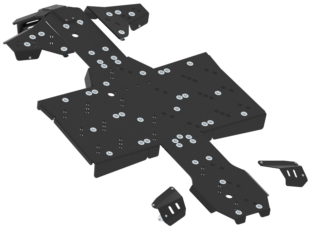 Kit plaques de protection plastique pour quad Pathcross 1000 L, Pathcross 650 L, Pathcross 850 L (plastic) – protection châssis complète, robuste et durable