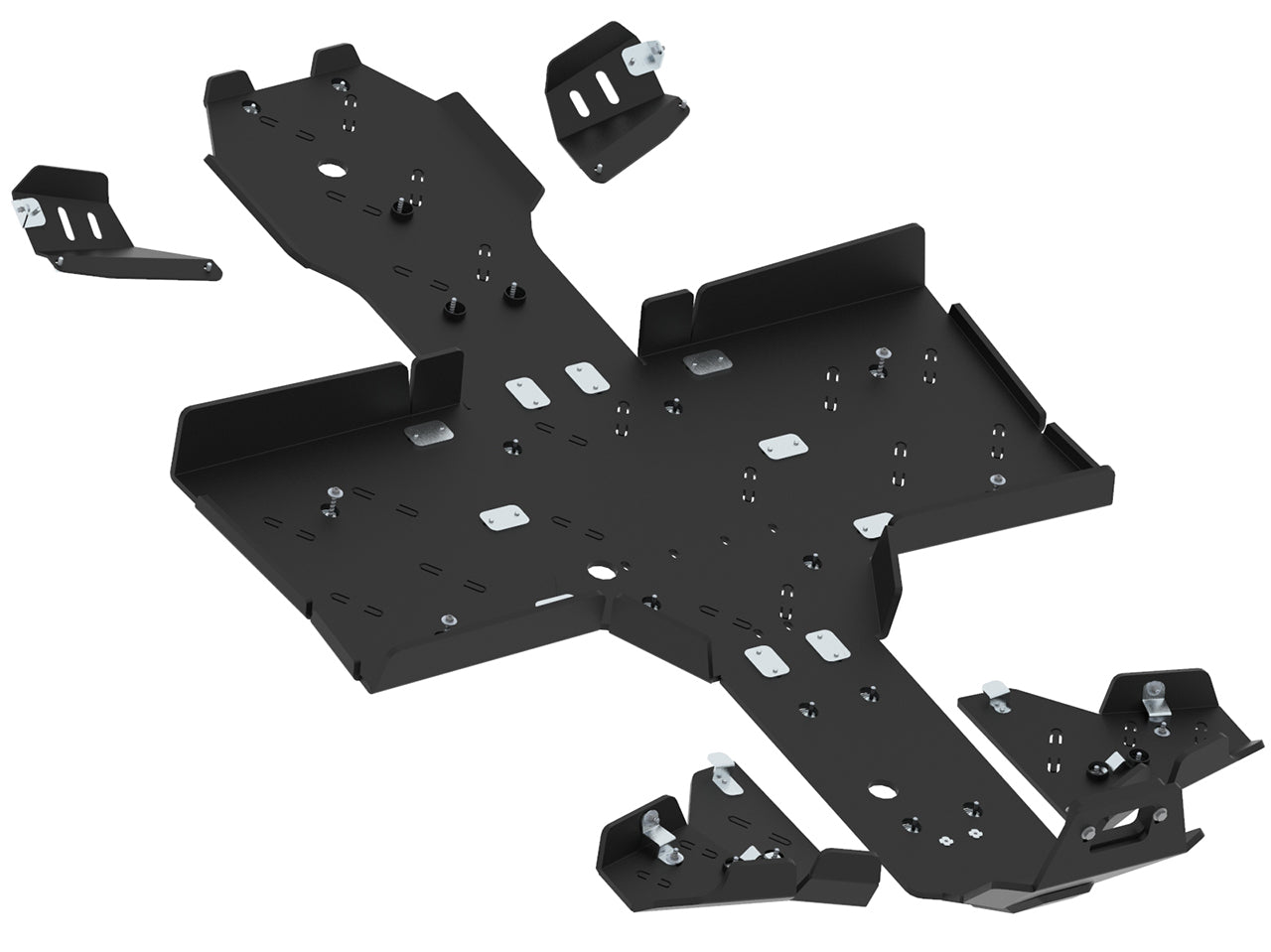 Kit plaques de protection plastique pour quad Pathcross 1000 S, Pathcross 650 S, Pathcross 850 S (plastic) – protection châssis complète, robuste et durable