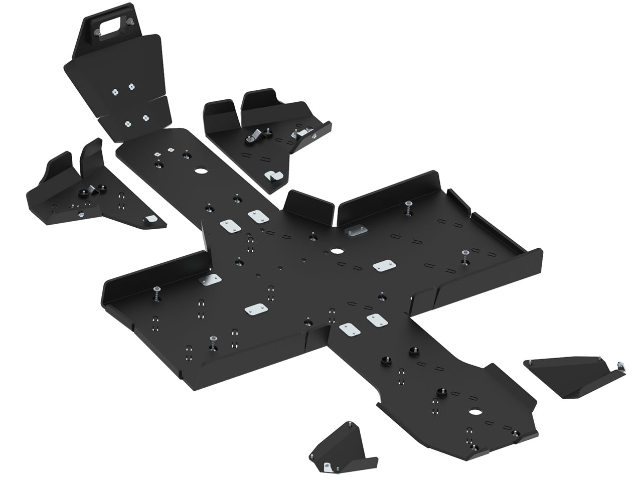 Kit plaques de protection plastique pour quad Pathcross 1000 S, Pathcross 650 S, Pathcross 850 S (plastic) – protection châssis complète, robuste et durable