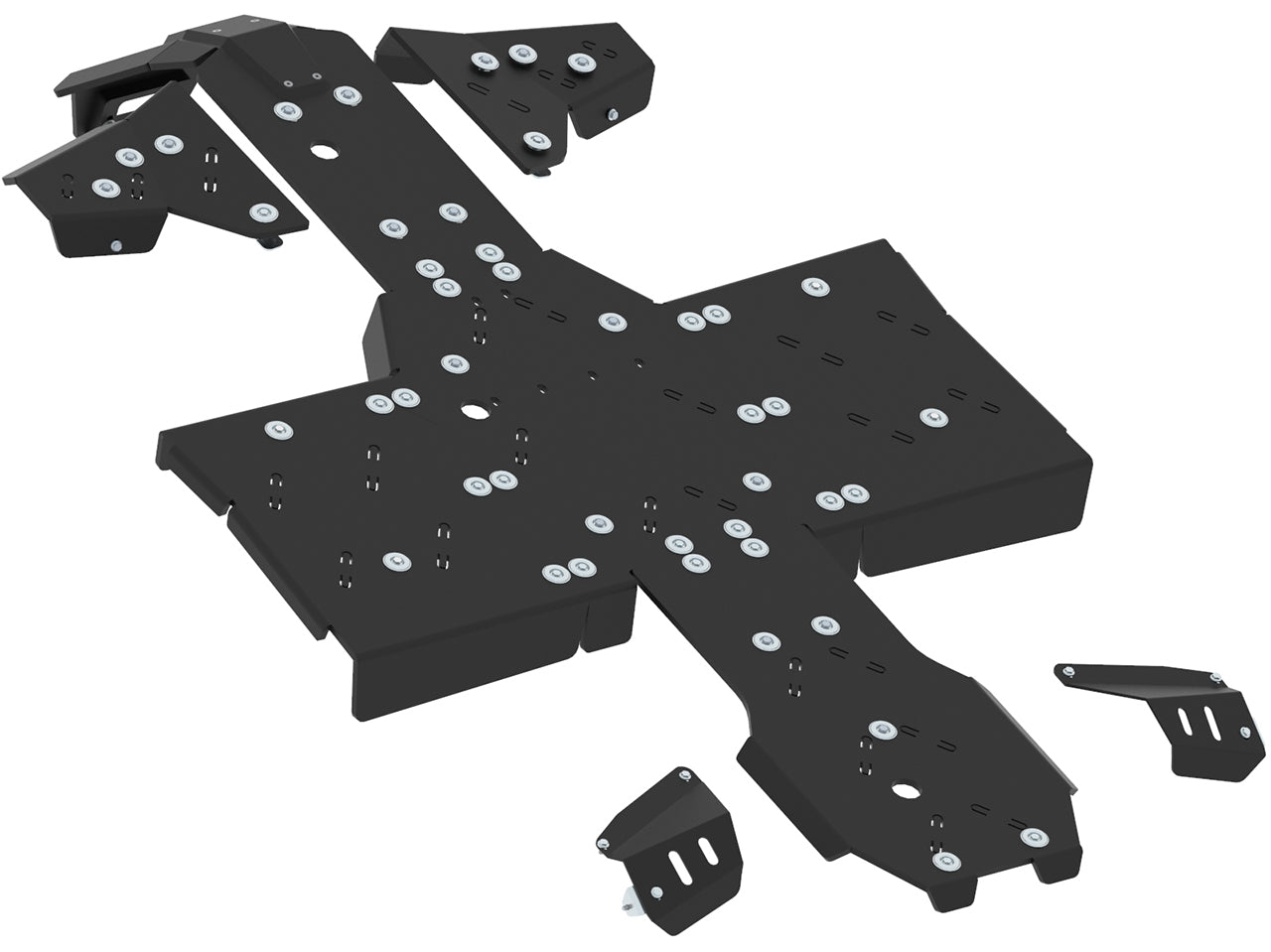 Kit plaques de protection plastique pour quad Pathcross 1000 S, Pathcross 650 S, Pathcross 850 S (plastic) – protection châssis complète, robuste et durable