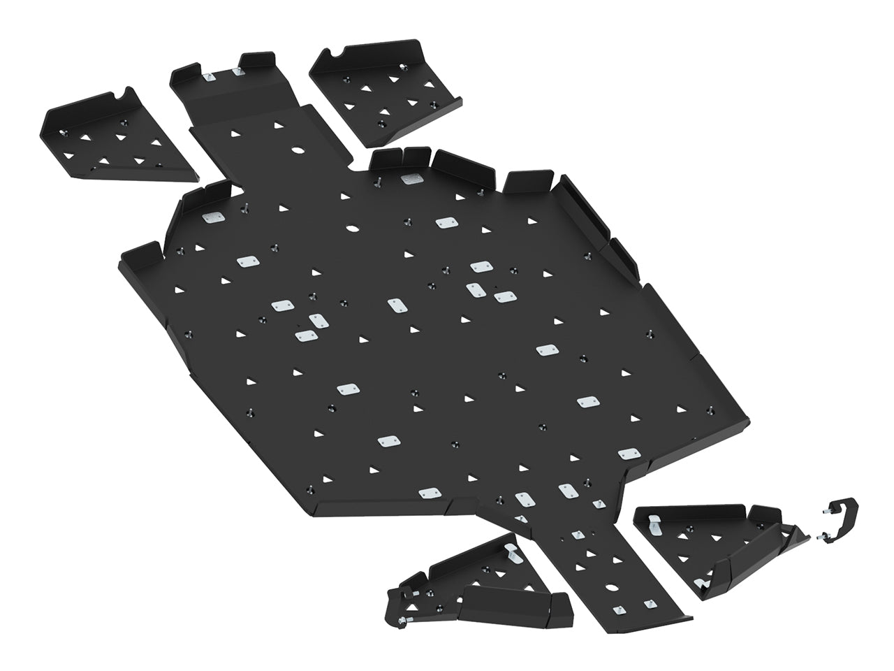 Kit plaques de protection plastique pour quad Fugleman UT10 (-2023) (plastic) – protection châssis complète, robuste et durable