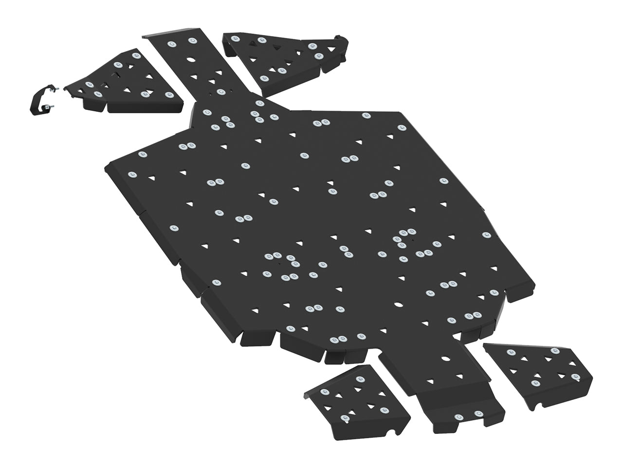 Kit plaques de protection plastique pour quad Fugleman UT10 (-2023) (plastic) – protection châssis complète, robuste et durable