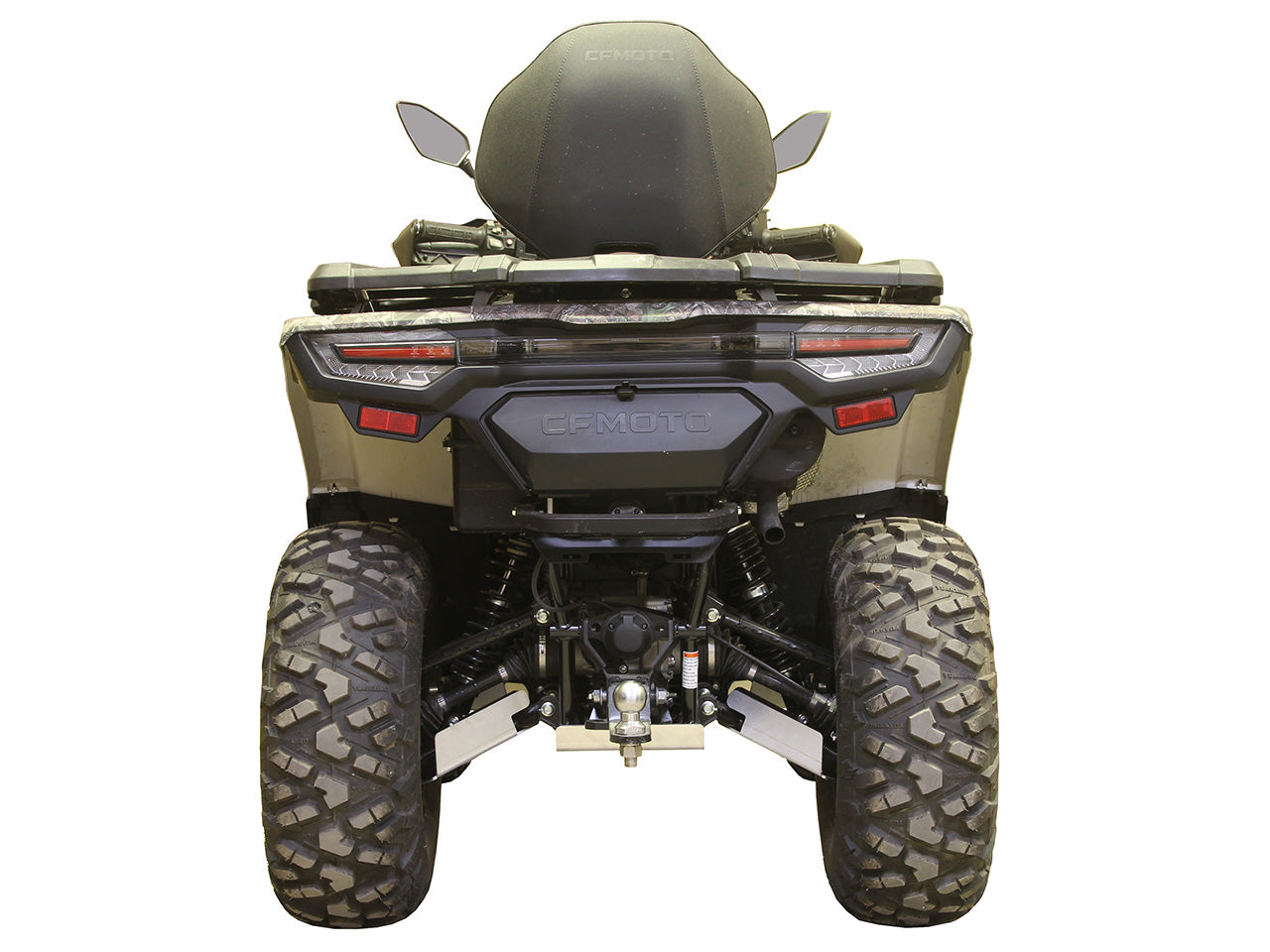 Kit plaques de protection aluminium pour quad CFORCE 450/520-L (2022+) (aluminium) – protection châssis complète, robuste et durable