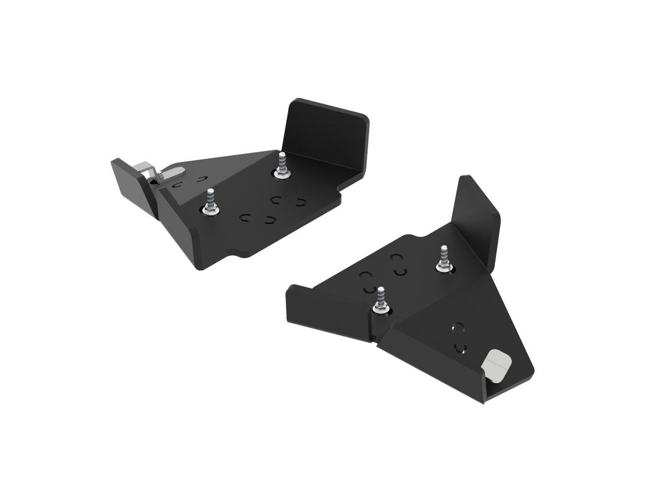 Kit plaques de protection plastique pour quad CFORCE 450/520-L (2022+), CFORCE 450/520-S (2022+) (pair) – protection châssis complète, robuste et durable