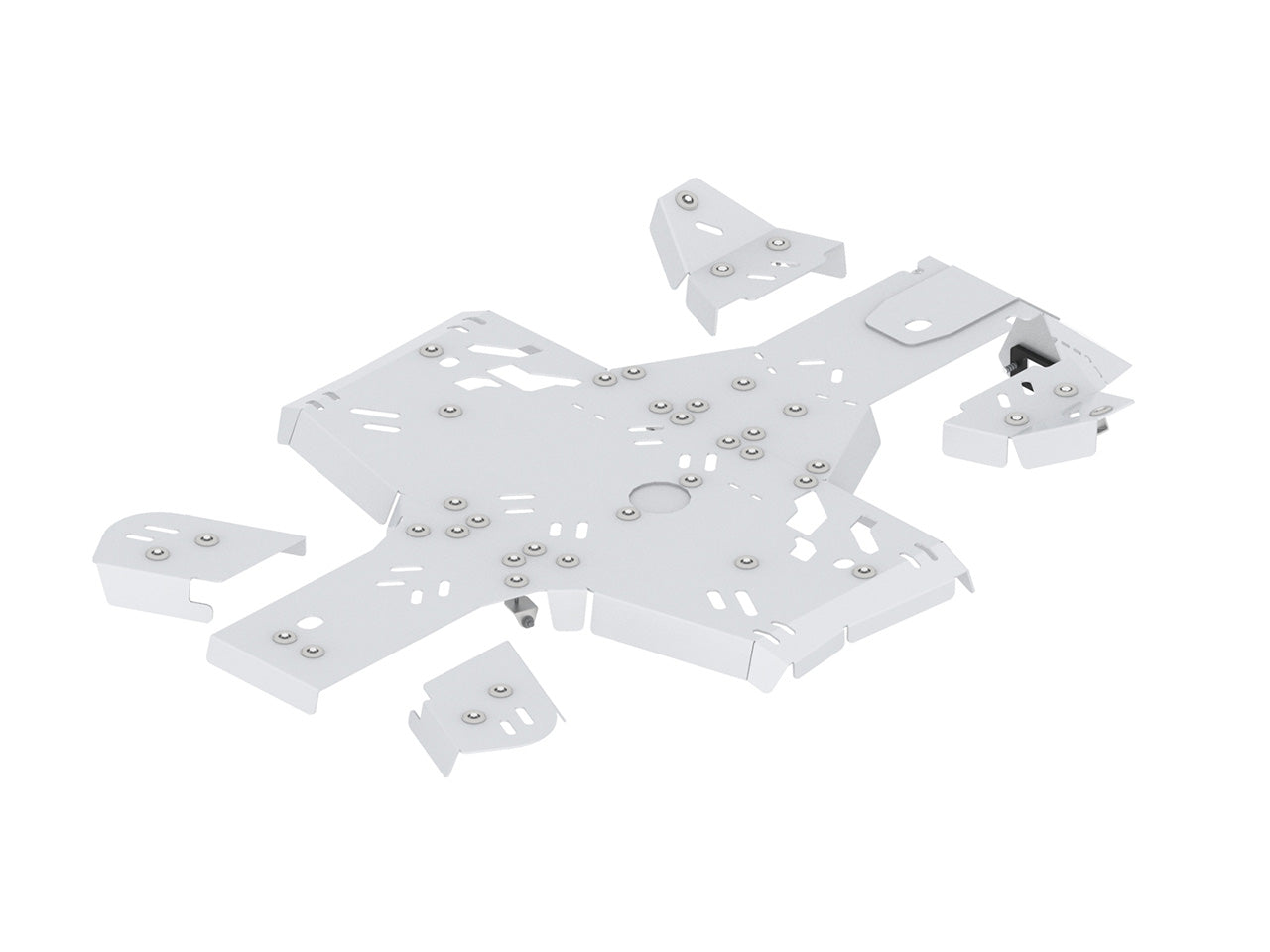 Kit plaques de protection aluminium pour quad CFORCE 450/520-S (2022+) (aluminium) – protection châssis complète, robuste et durable
