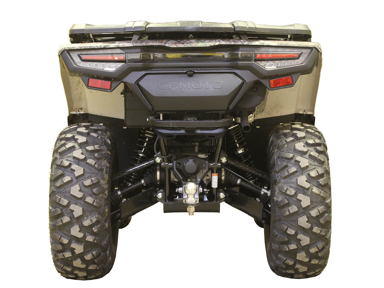 Kit plaques de protection plastique pour quad CFORCE 450/520-S (2022+) (plastic) – protection châssis complète, robuste et durable