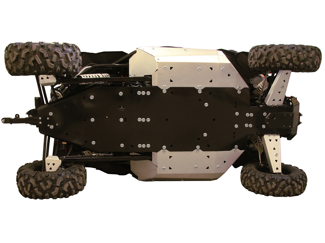 Kit plaques de protection aluminium pour quad ZFORCE 1000 Sport R (aluminium/plastic) – protection châssis complète, robuste et durable