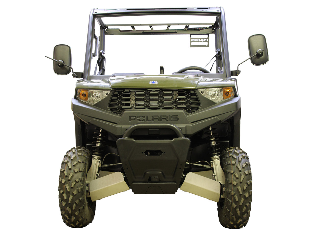 Kit plaques de protection aluminium pour quad Ranger 570 Nordic Pro (2022+), Ranger 570 SP (2022+) (aluminium / plastic) – protection châssis complète, robuste et durable