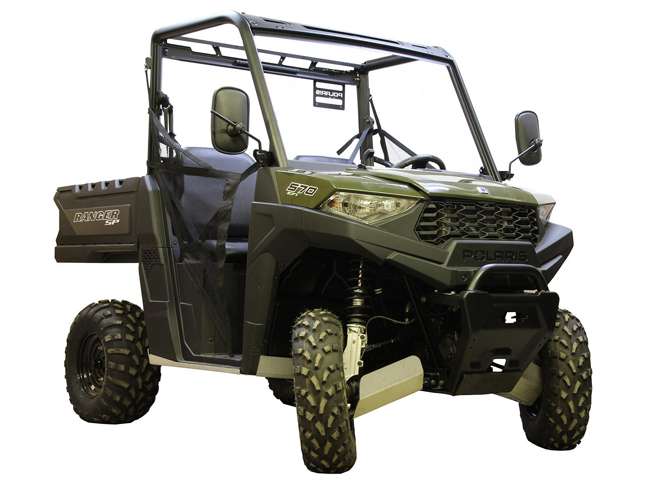 Kit plaques de protection aluminium pour quad Ranger 570 Nordic Pro (2022+), Ranger 570 SP (2022+) (aluminium / plastic) – protection châssis complète, robuste et durable