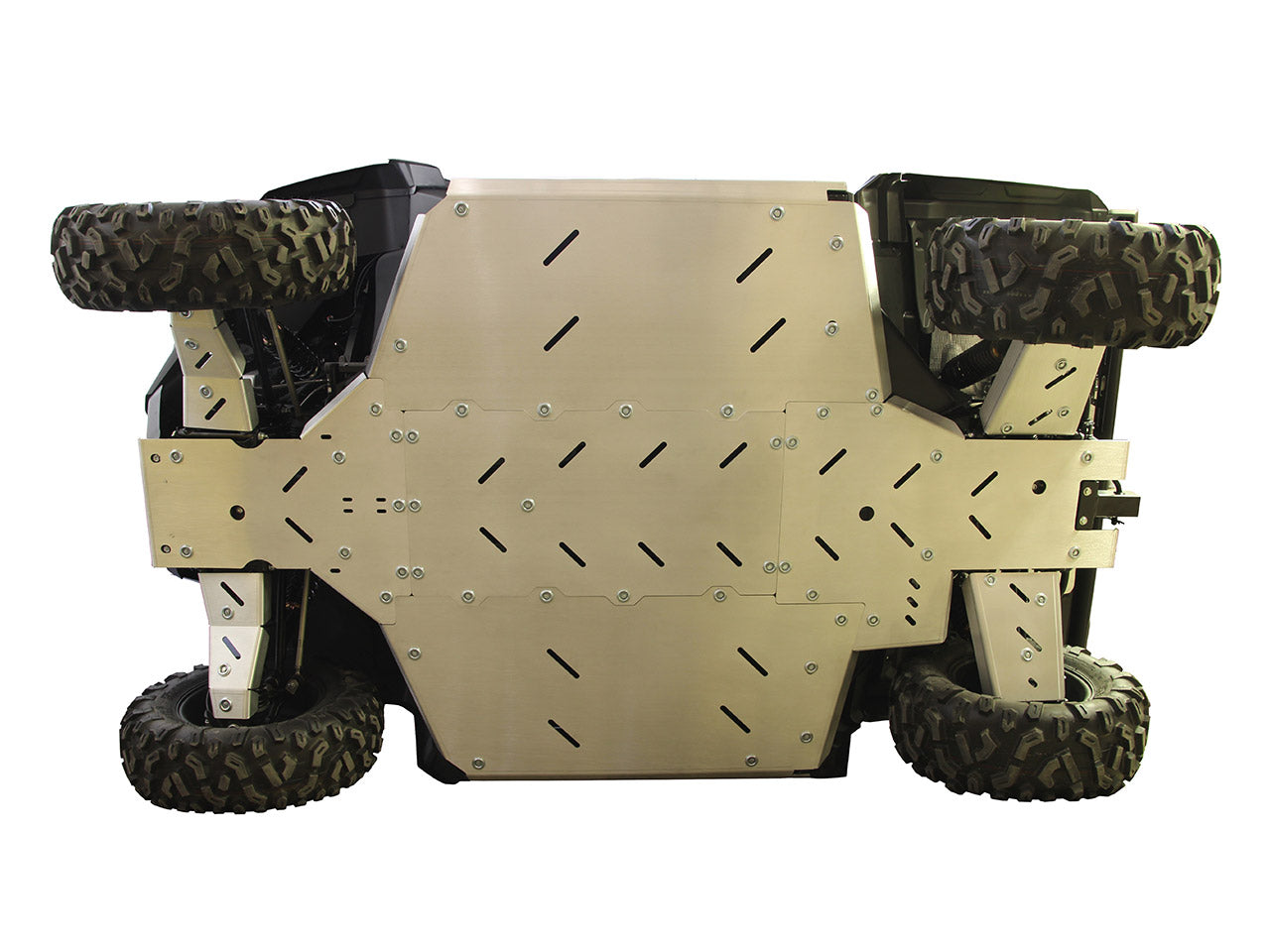 Kit plaques de protection aluminium pour quad UFORCE 1000 (2022+) (aluminium) – protection châssis complète, robuste et durable