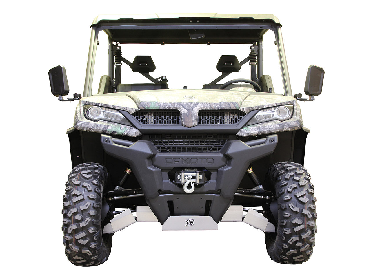 Kit plaques de protection aluminium pour quad UFORCE 1000 (2022+) (aluminium) – protection châssis complète, robuste et durable