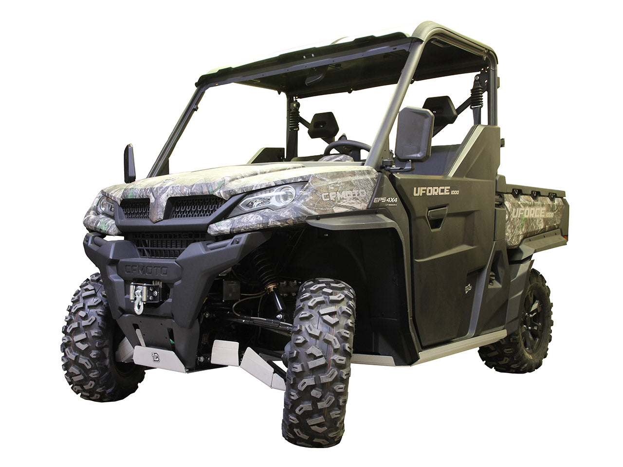 Kit plaques de protection aluminium pour quad UFORCE 1000 (2022+) (aluminium) – protection châssis complète, robuste et durable