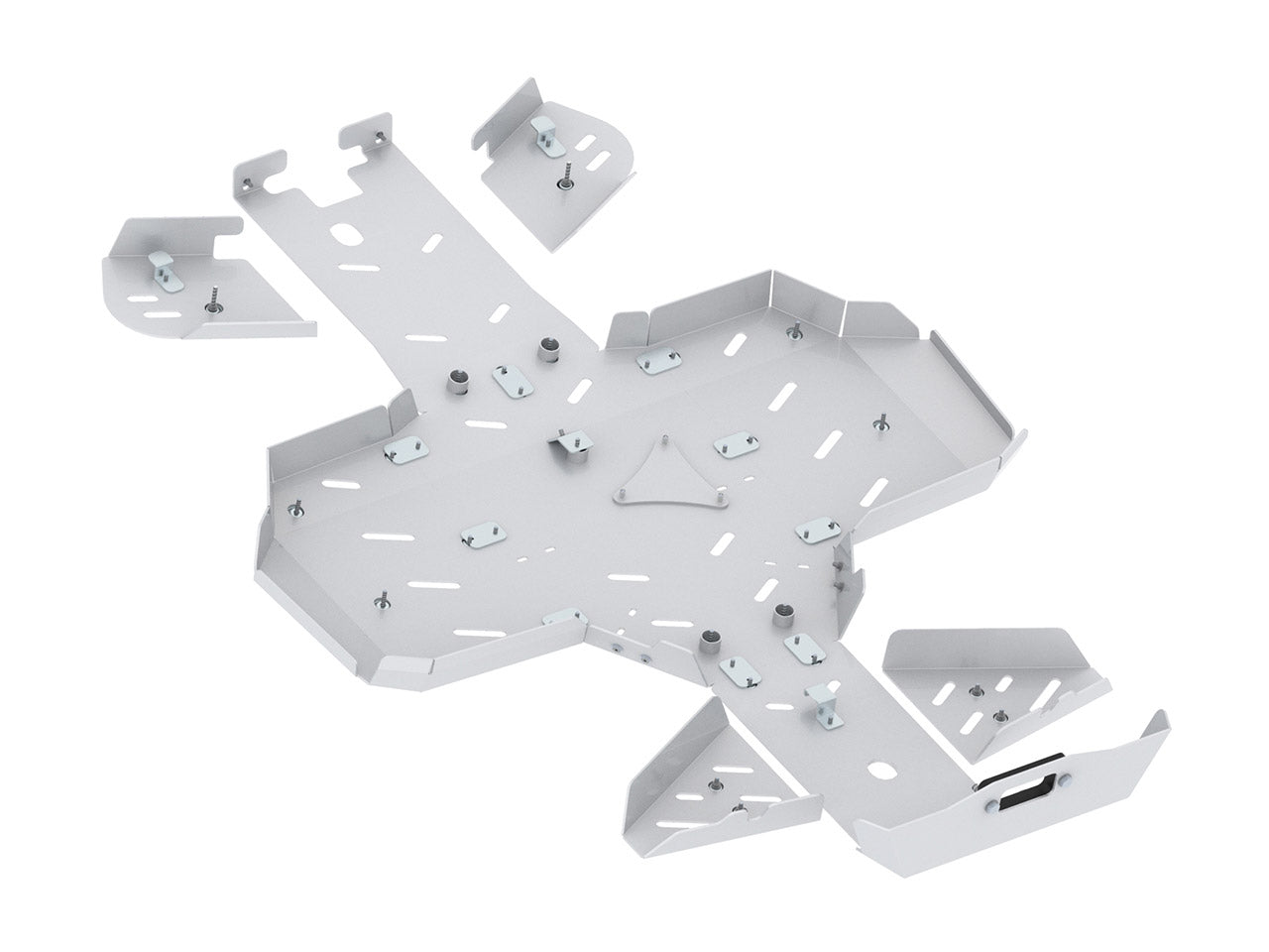 Kit plaques de protection aluminium pour quad CFORCE 625 (2023+) (aluminium) – protection châssis complète, robuste et durable