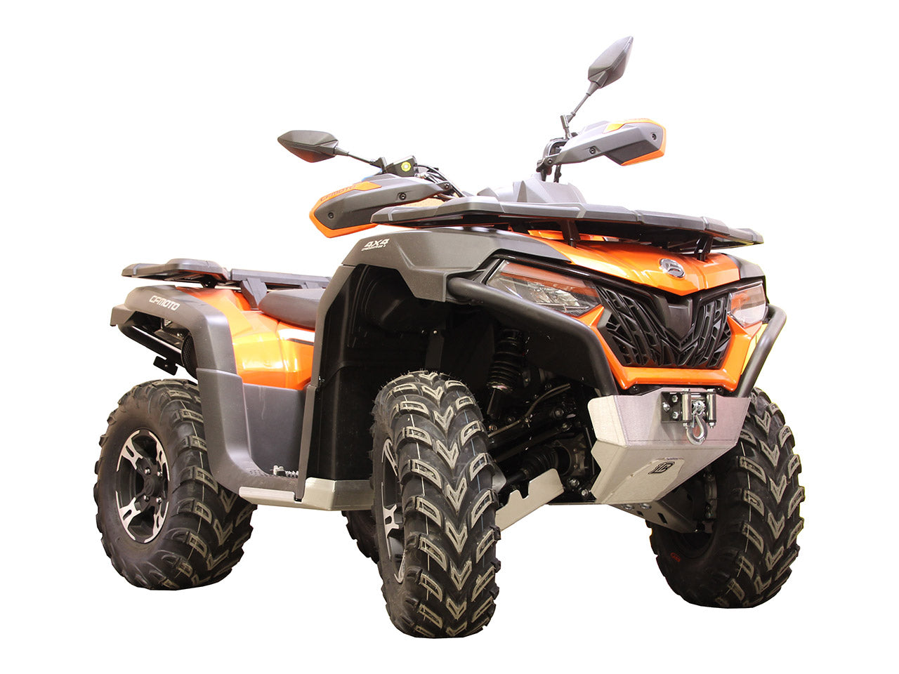 Kit plaques de protection aluminium pour quad CFORCE 625 (2023+) (aluminium) – protection châssis complète, robuste et durable