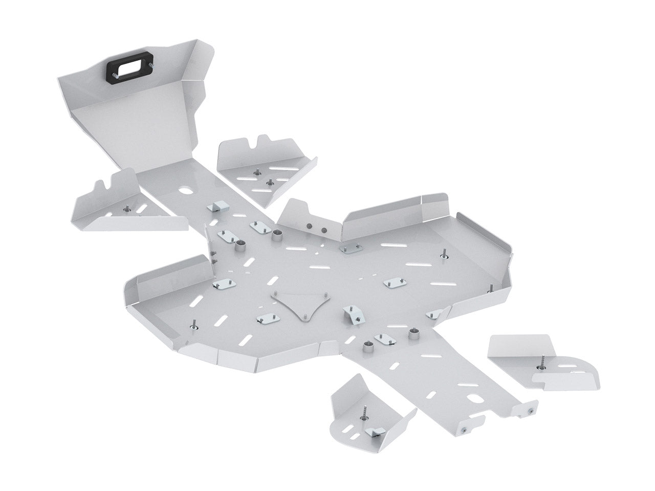 Kit plaques de protection aluminium pour quad CFORCE 625 (2023+) (aluminium) – protection châssis complète, robuste et durable