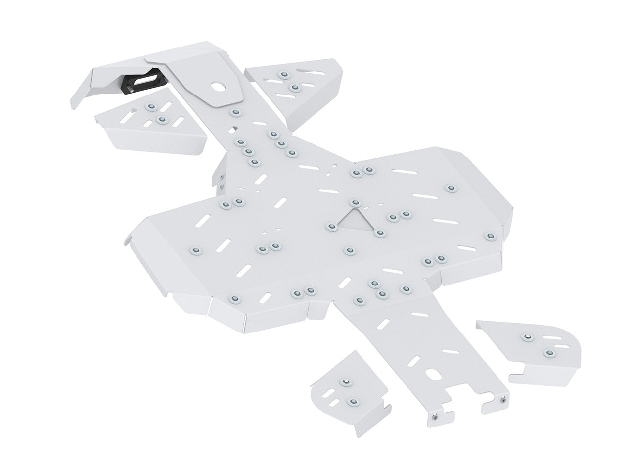 Kit plaques de protection aluminium pour quad CFORCE 625 (2023+) (aluminium) – protection châssis complète, robuste et durable