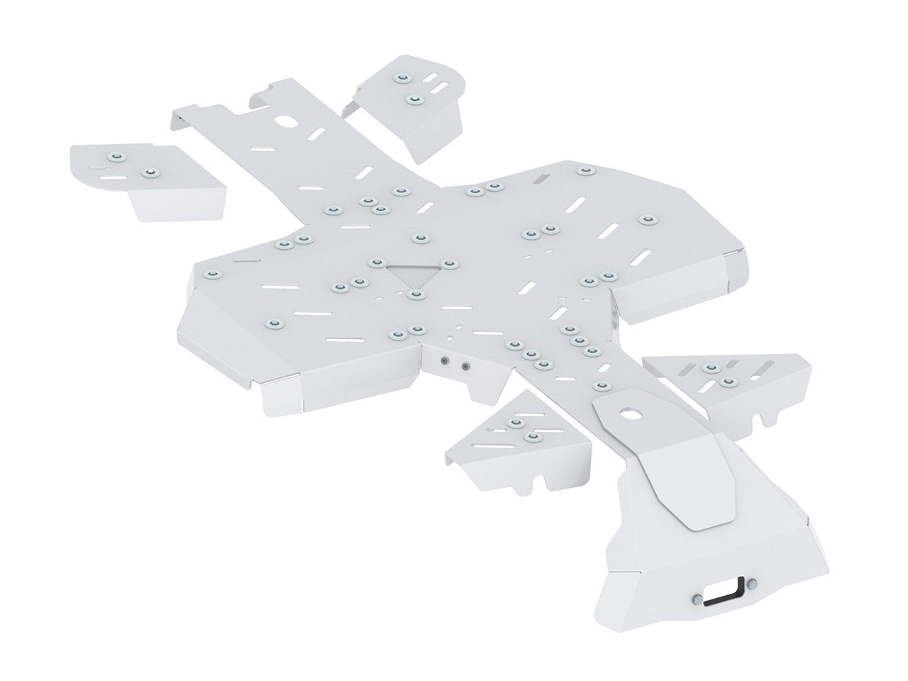 Kit plaques de protection aluminium pour quad CFORCE 625 (2023+) (aluminium) – protection châssis complète, robuste et durable