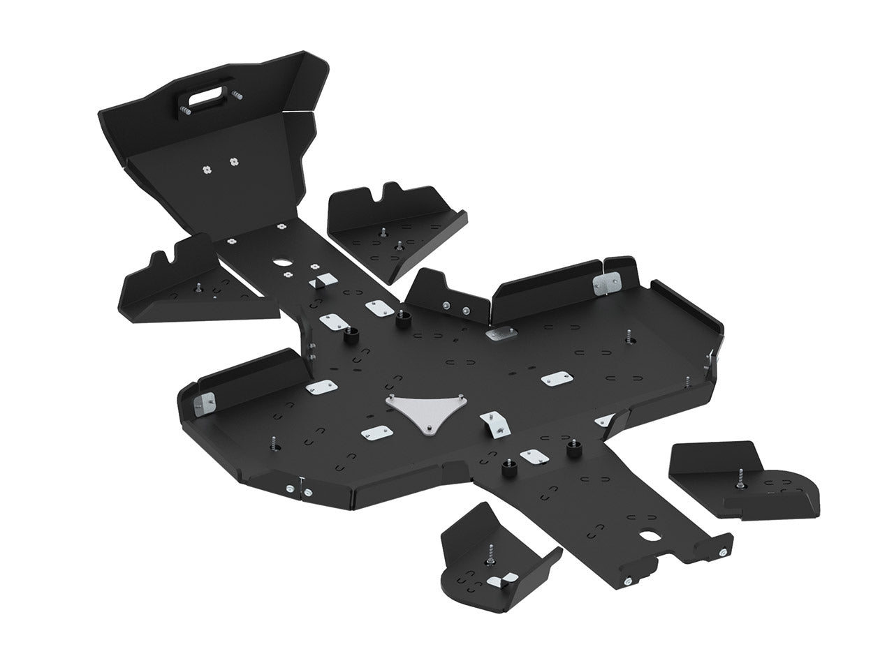 Kit plaques de protection plastique pour quad CFORCE 625 (2023+) (plastic) – protection châssis complète, robuste et durable