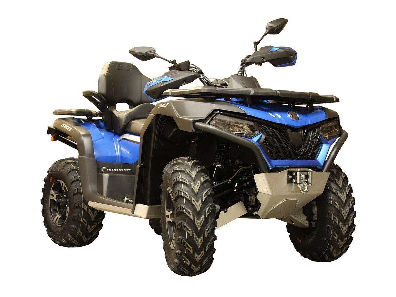 Kit plaques de protection aluminium pour quad CFORCE 625 Touring (2023+) (aluminium) – protection châssis complète, robuste et durable
