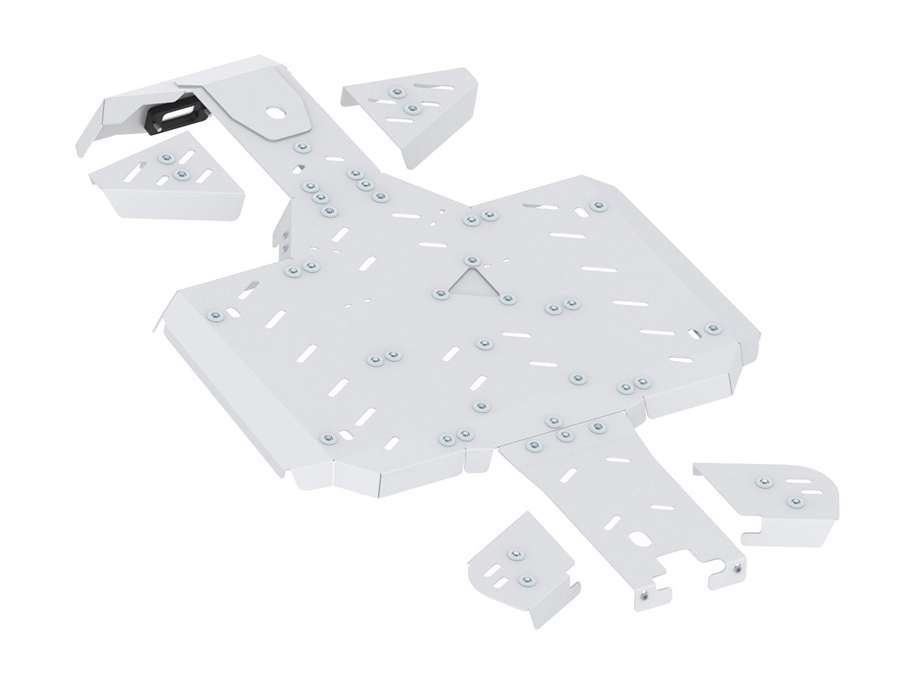 Kit plaques de protection aluminium pour quad CFORCE 625 Touring (2023+) (aluminium) – protection châssis complète, robuste et durable