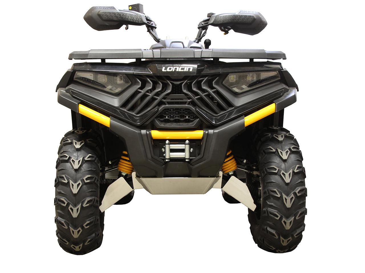 Kit plaques de protection aluminium pour quad XWOLF 700, XWOLF 550 (aluminium) – protection châssis complète, robuste et durable