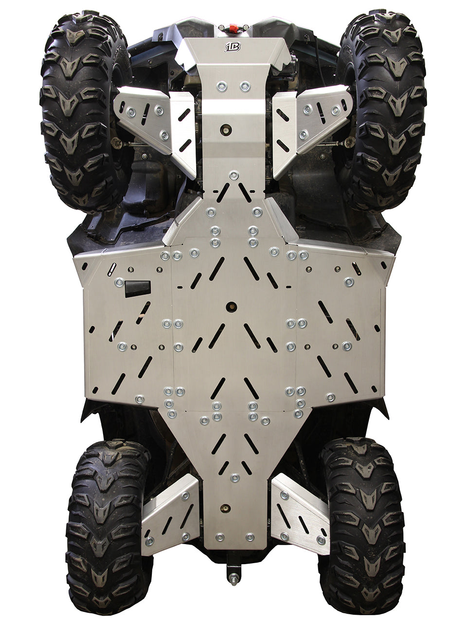Kit plaques de protection aluminium pour quad XWOLF 700 MAX, XWOLF 550 L, XWOLF 700L (aluminium) – protection châssis complète, robuste et durable