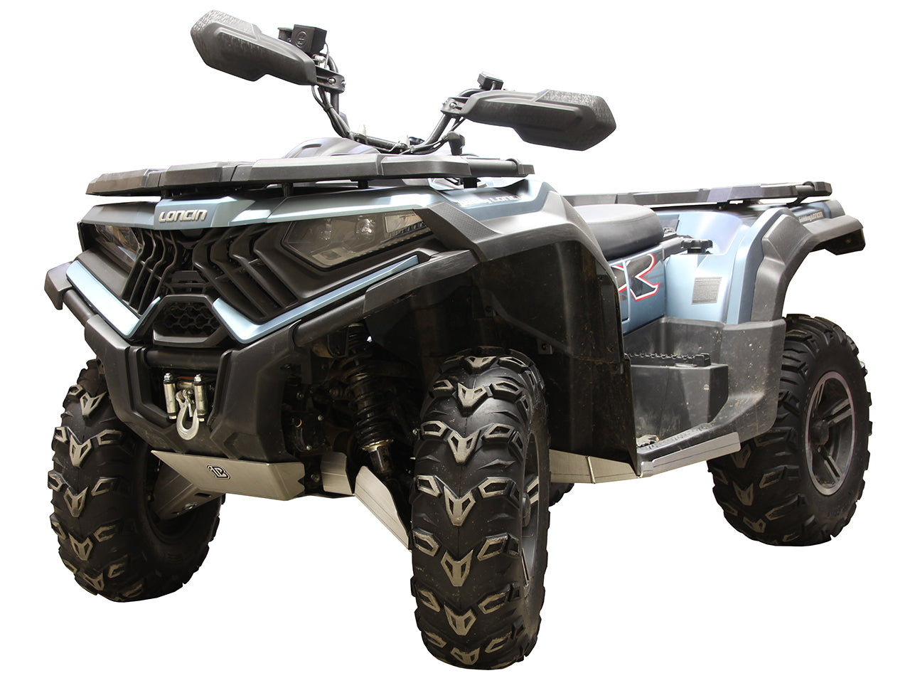 Kit plaques de protection aluminium pour quad XWOLF 700 MAX, XWOLF 550 L, XWOLF 700L (aluminium) – protection châssis complète, robuste et durable