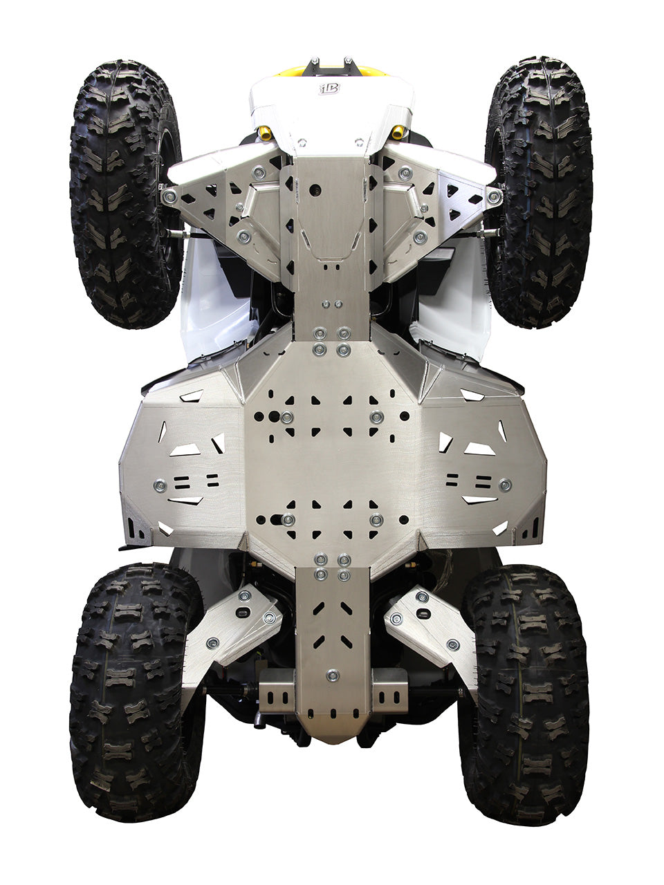 Kit plaques de protection aluminium pour quad Renegade G2 (2023+) (aluminium) – protection châssis complète, robuste et durable