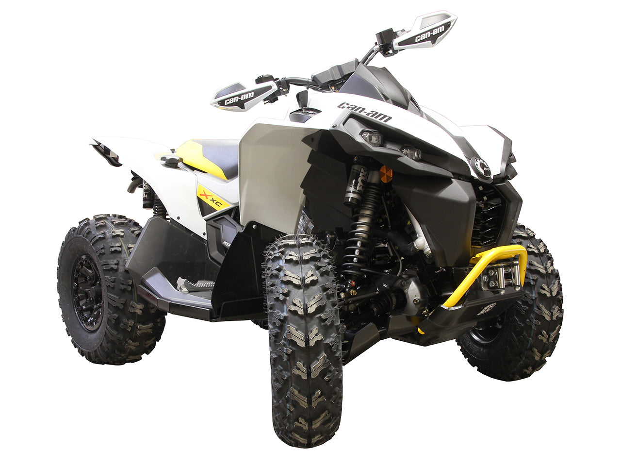 Kit plaques de protection plastique pour quad Renegade G2 (2023+) (plastic) – protection châssis complète, robuste et durable