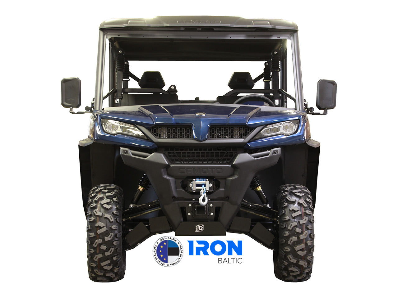 Kit plaques de protection plastique pour quad UFORCE 1000 XL (2022+) (plastic) – protection châssis complète, robuste et durable