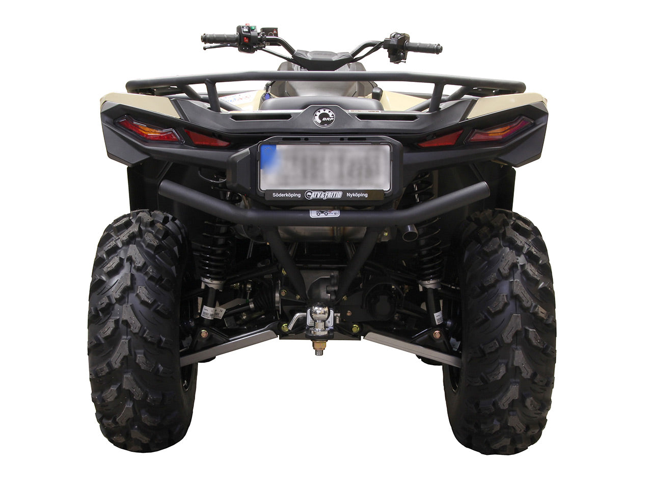 Kit plaques de protection aluminium pour quad Outlander G3 500/700/PRO (2023+) (aluminium) – protection châssis complète, robuste et durable