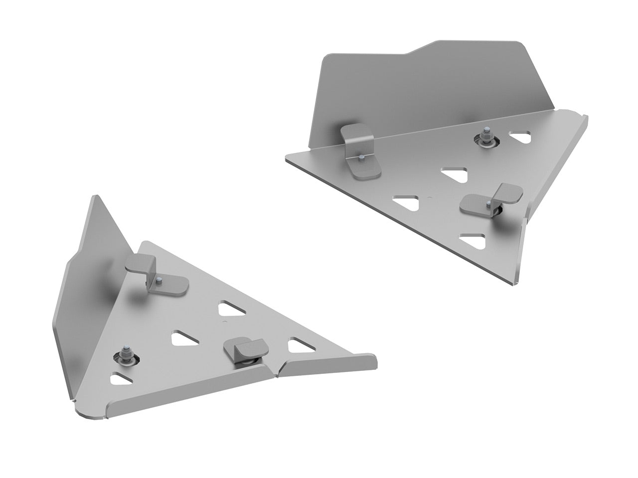 Kit plaques de protection aluminium pour quad Outlander G3 500/700 MAX (2023+), Outlander G3 500/700/PRO (2023+) (pair) – protection châssis complète, robuste et durable