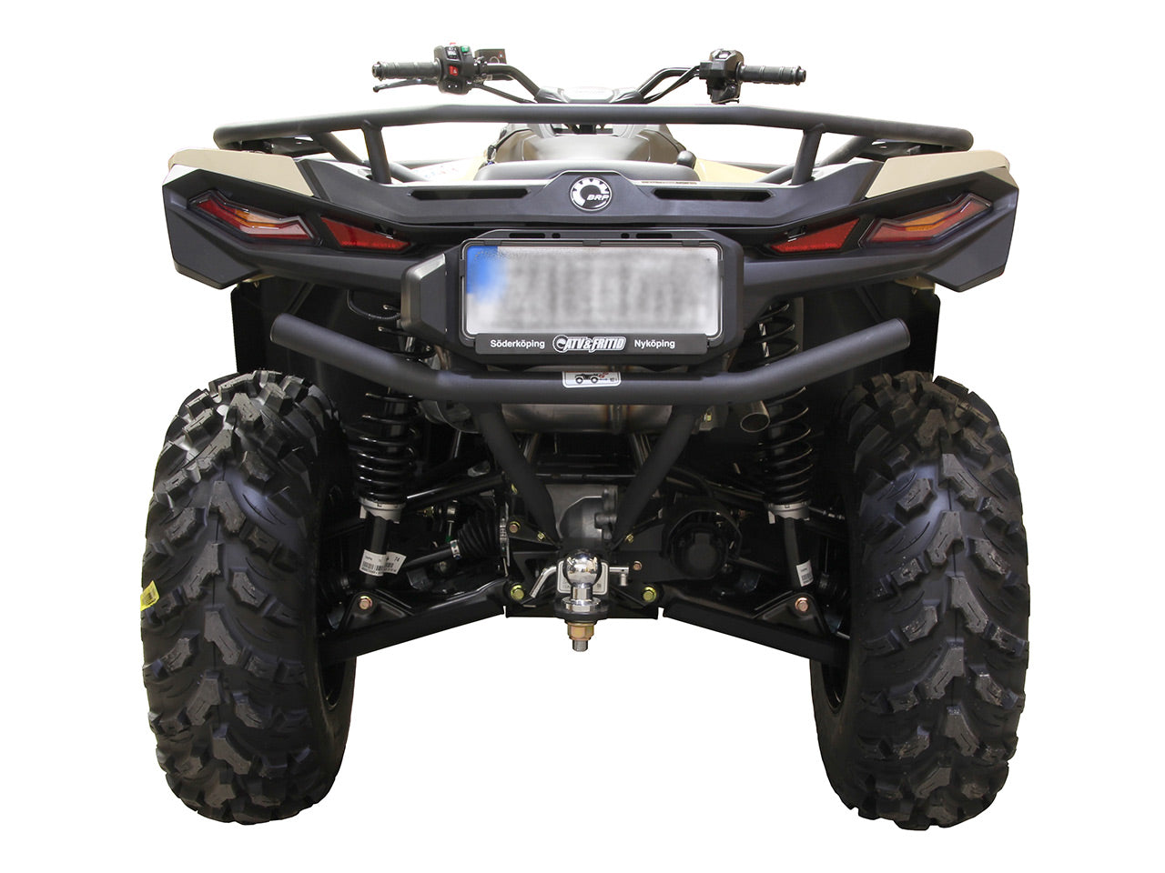 Kit plaques de protection plastique pour quad Outlander G3 500/700/PRO (2023+) (plastic) – protection châssis complète, robuste et durable