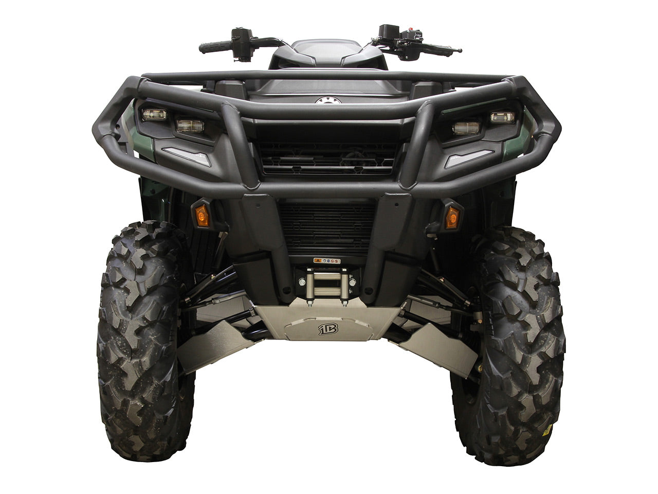 Kit plaques de protection aluminium pour quad Outlander G3 500/700 MAX (2023+) (aluminium) – protection châssis complète, robuste et durable