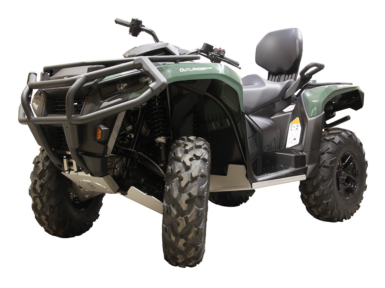 Kit plaques de protection aluminium pour quad Outlander G3 500/700 MAX (2023+) (aluminium) – protection châssis complète, robuste et durable