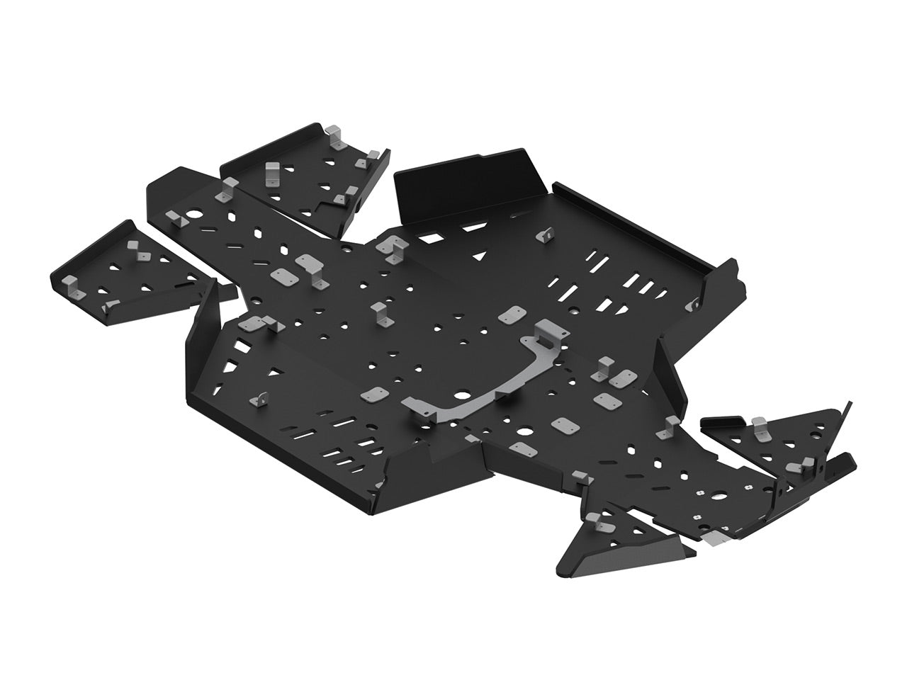 Kit plaques de protection plastique pour quad Outlander G3 500/700 MAX (2023+) (plastic) – protection châssis complète, robuste et durable