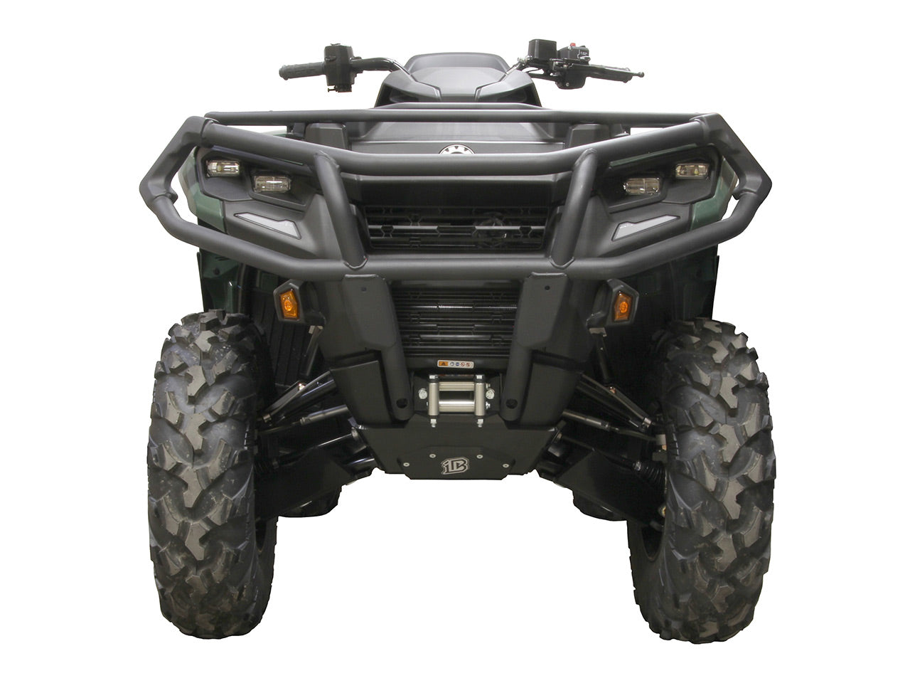 Kit plaques de protection plastique pour quad Outlander G3 500/700 MAX (2023+) (plastic) – protection châssis complète, robuste et durable