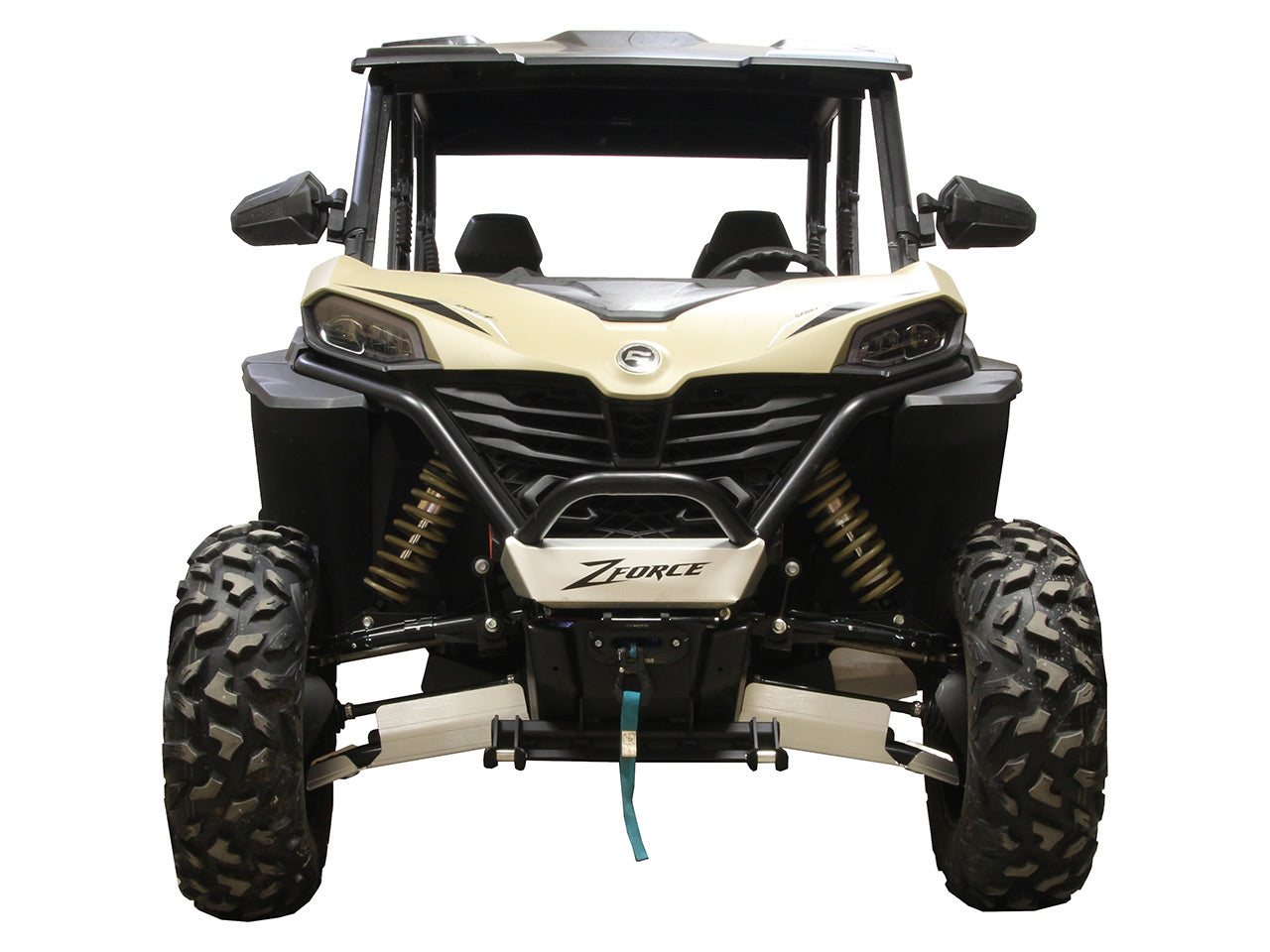 Kit plaques de protection aluminium pour quad ZFORCE 950 Sport XL (aluminium+plastic) – protection châssis complète, robuste et durable